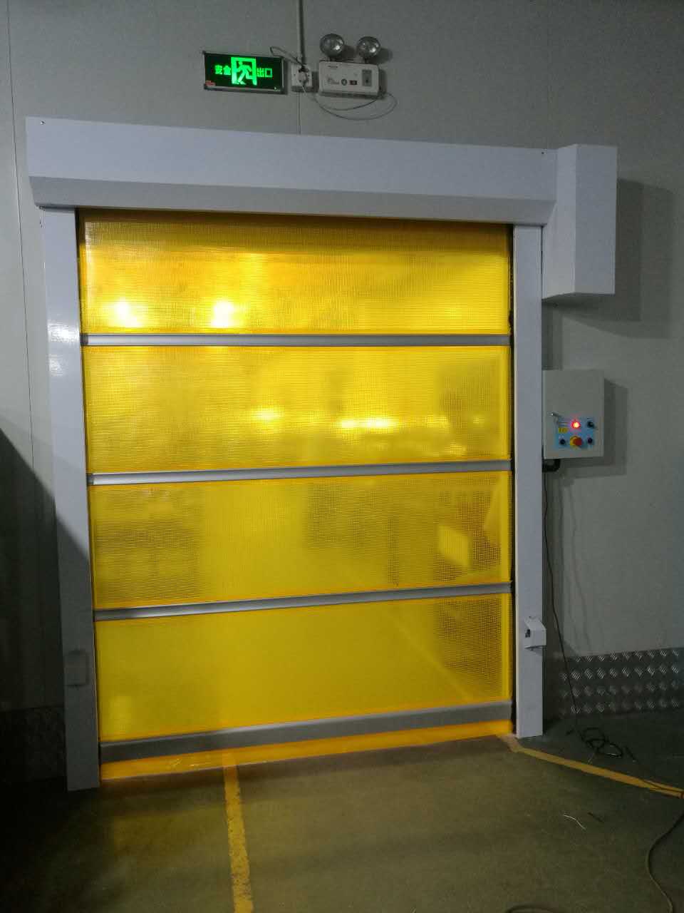 Automatic Fast Rolling PVC Door